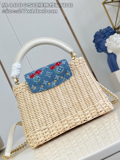 Woven Shoulder Bag