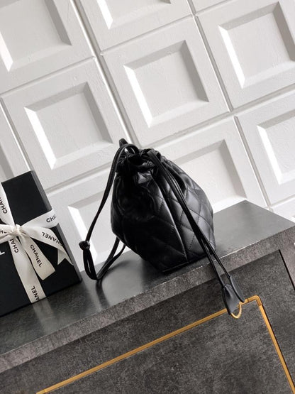 Leather Top Handle Bag