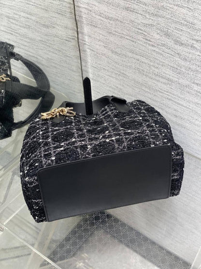 Calfskin Top Handle Bag