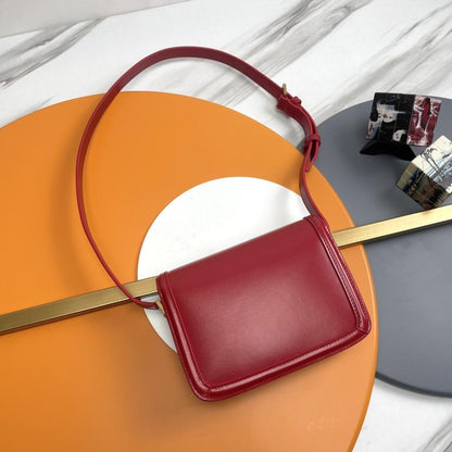 Leather Top Handle Bag