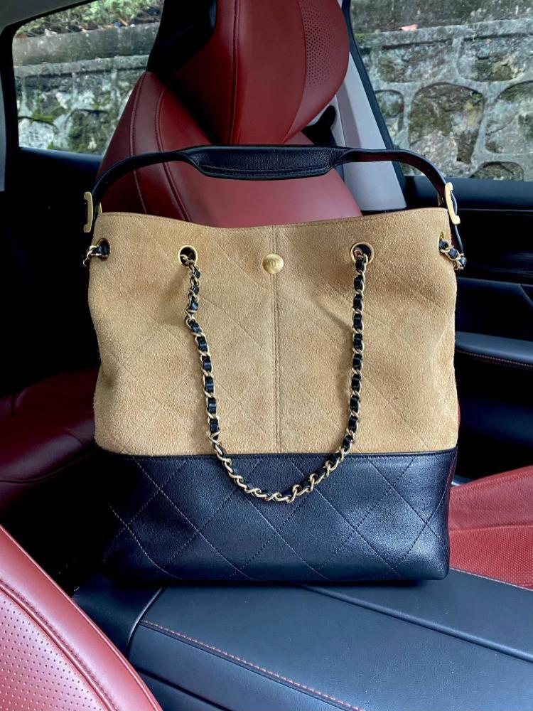Leather Bucket Bag