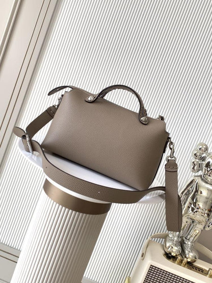 Leather Top Handle Bag