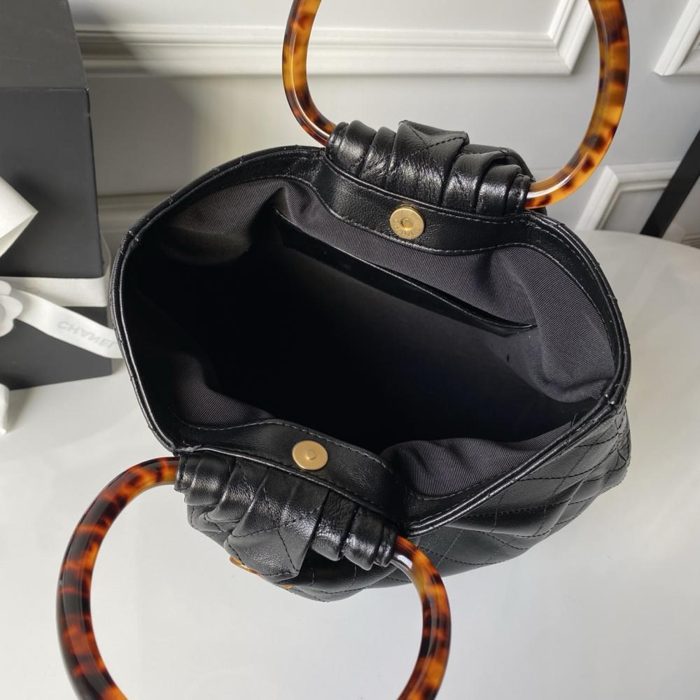 Alma Lambskin Bucket Bag