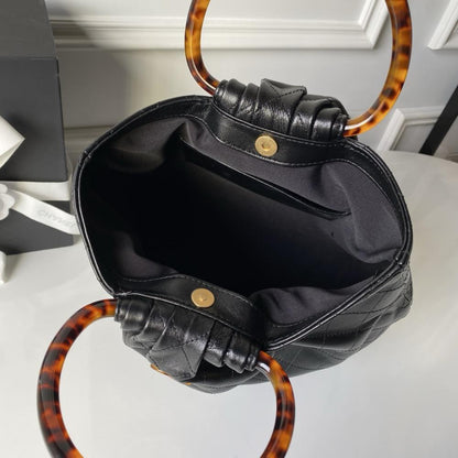 Alma Lambskin Bucket Bag