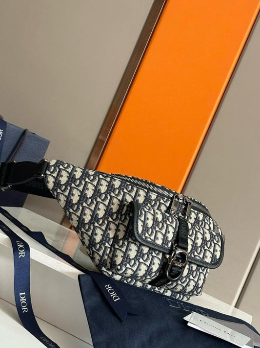 Classic Printed Leather Crossbody Bag – Special Edition