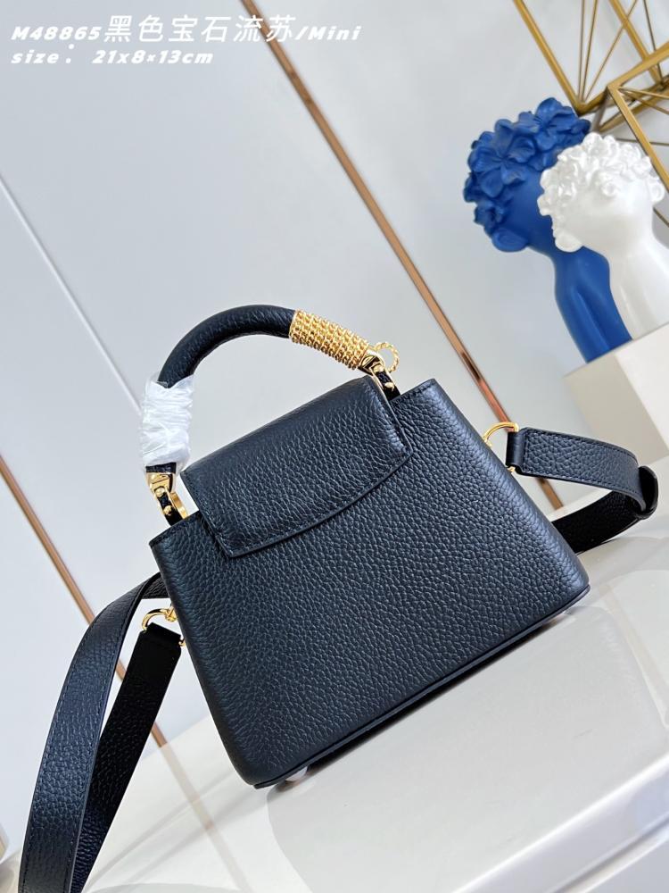 Leather Top Handle Bag
