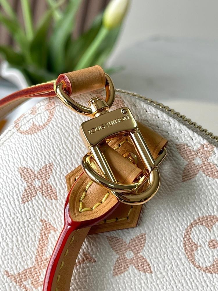 Alma Monogram Leather Crossbody Bag