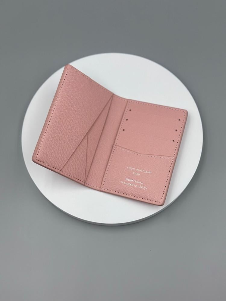 Modern Refined Monogram Leather Wallet
