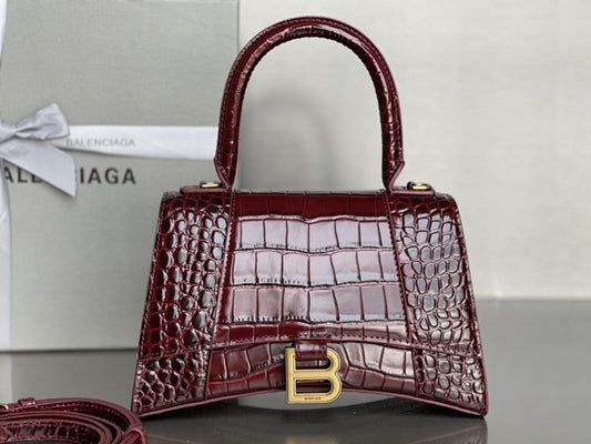 Classic Leather Top Handle Bag