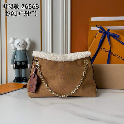 CarryAll Monogram Lambskin Shoulder Bag