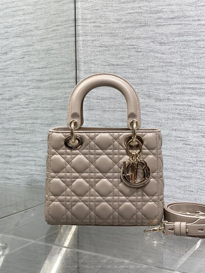 Classic Leather Top Handle Bag