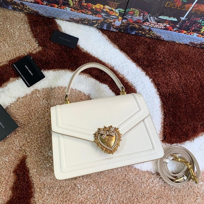 Luxury Stylish Leather Top Handle Bag
