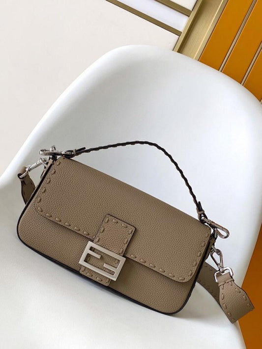 Classic Leather Top Handle Bag