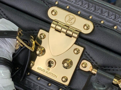 Luxury Leather Top Handle Bag