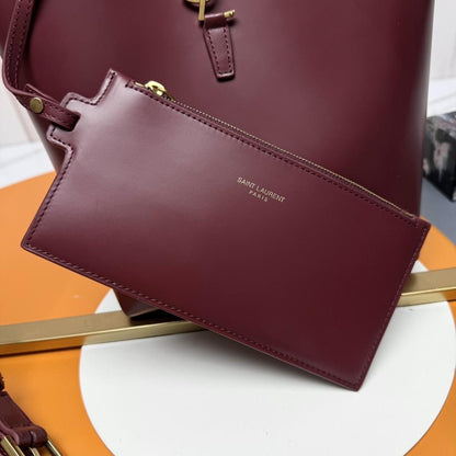 Classic Studded Calfskin Bucket Bag