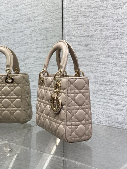 Classic Leather Top Handle Bag