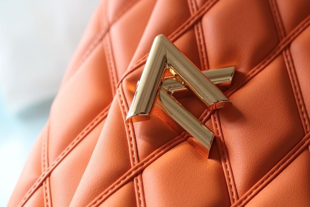 Modern Premium Quilted Lambskin Top Handle Bag