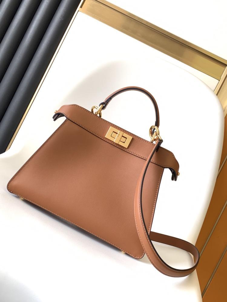 Leather Top Handle Bag