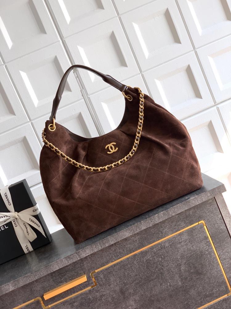 Suede Hobo Bag