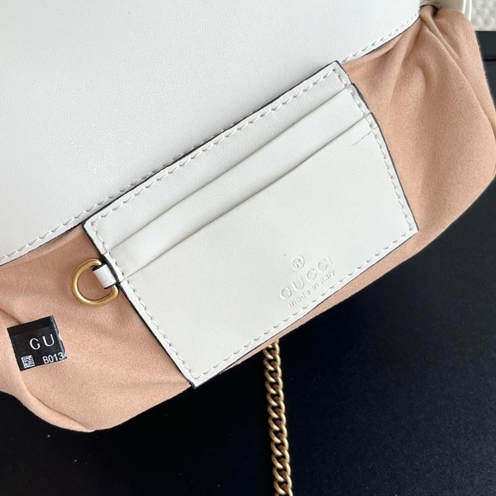 GG Marmont Quilted Leather Top Handle Bag