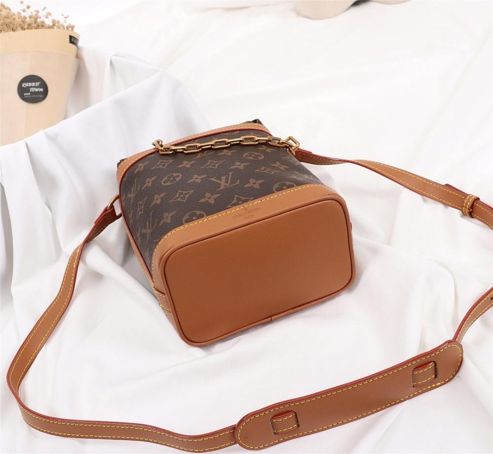 Stylish Monogram Leather Shoulder Bag – Limited Edition