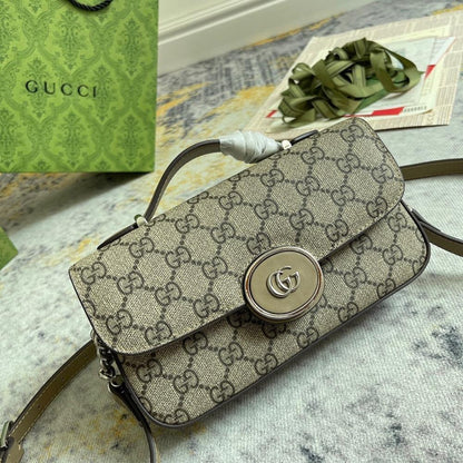 Luxury Refined Top Handle Bag