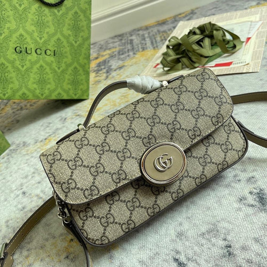 Luxury Refined Top Handle Bag