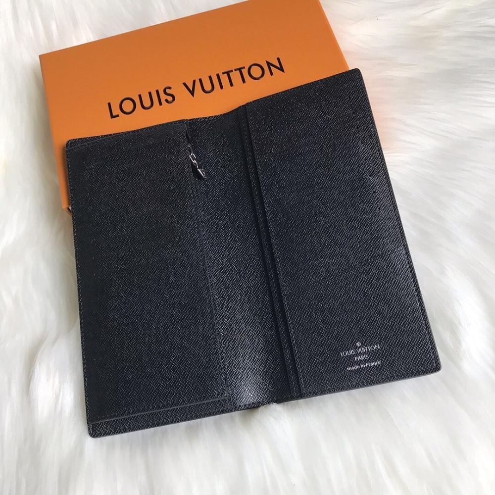 Luxury Refined Black Canvas Wallet