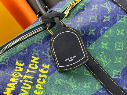 Alma Monogram Leather Shoulder Bag