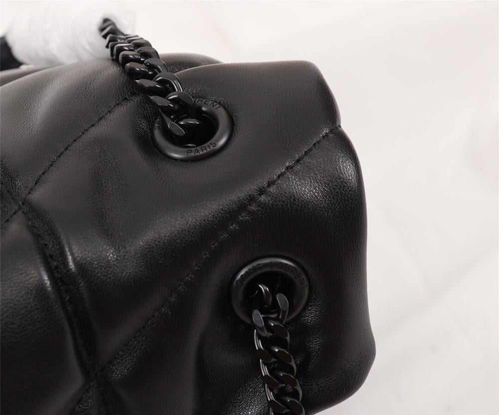 Modern Refined Silver Quilted Lambskin Top Handle Bag
