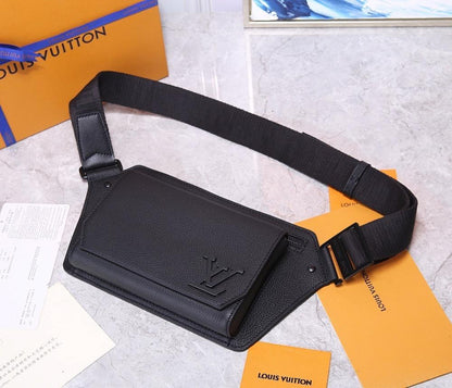 Classic Refined Calfskin Crossbody Bag