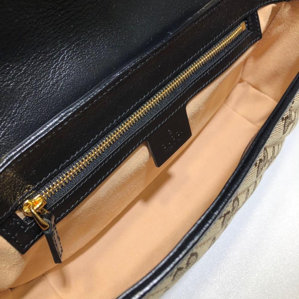 Gold Leather Shoulder Bag