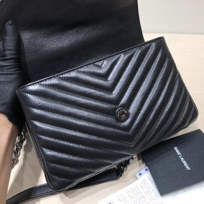 Classic Leather Top Handle Bag