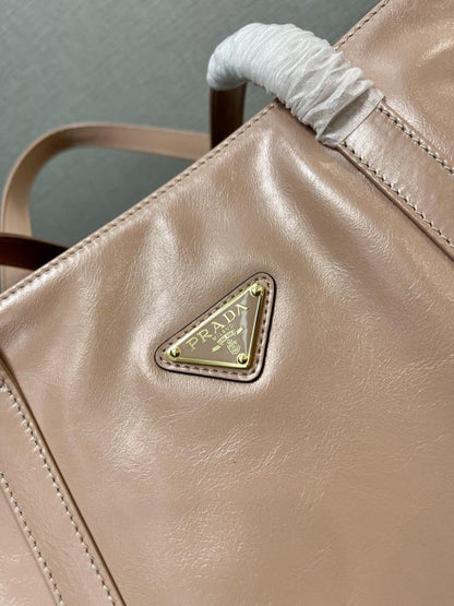 Luxury Leather Top Handle Bag