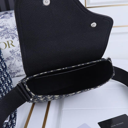 Stylish Black Printed Calfskin Shoulder Bag – Limited Edition