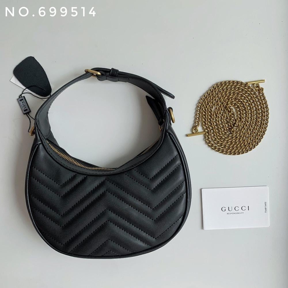 Luxury Refined Leather Shoulder Bag