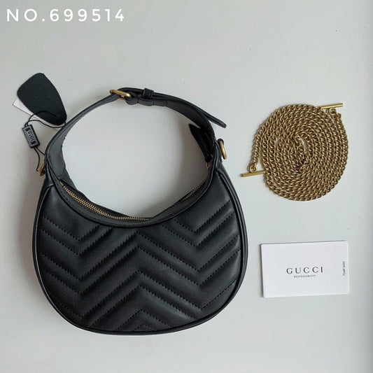 Luxury Refined Leather Shoulder Bag