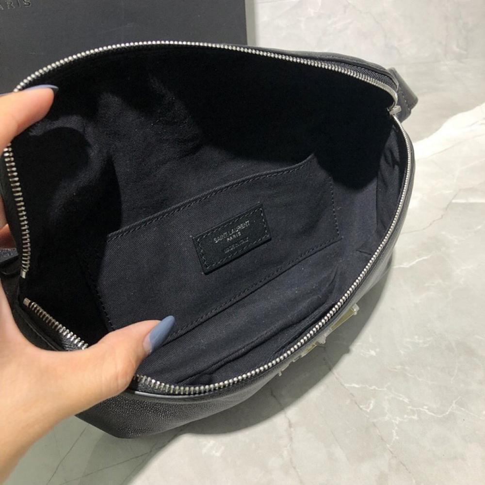 Arco Black Leather Bag