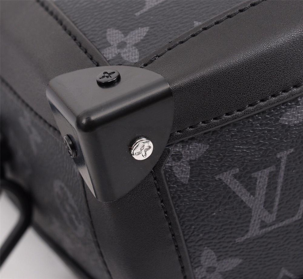 Elegant Refined Orange Monogram Top Handle Bag