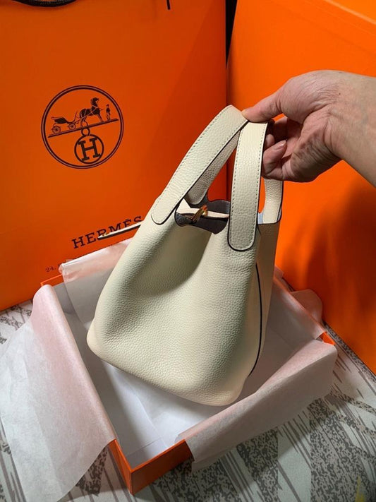 Alma Leather Tote Bag