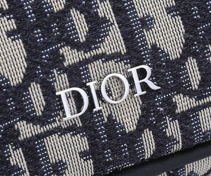 Modern Luxury Black Printed Calfskin Shoulder Bag