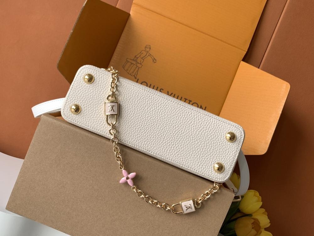 Leather Top Handle Bag