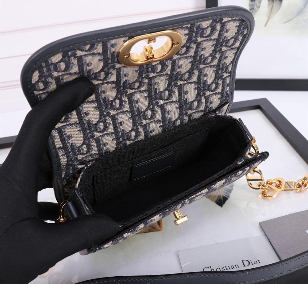 Classic Premium Gold Printed Leather Shoulder Bag