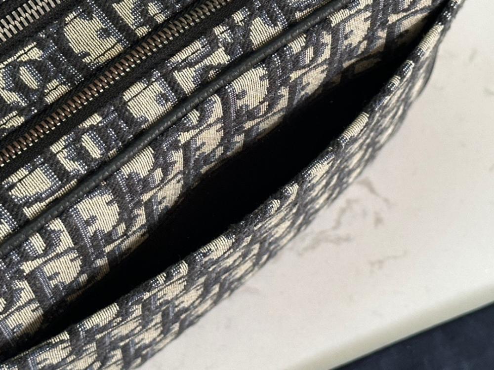 Stylish Premium Black Printed Calfskin Crossbody Bag
