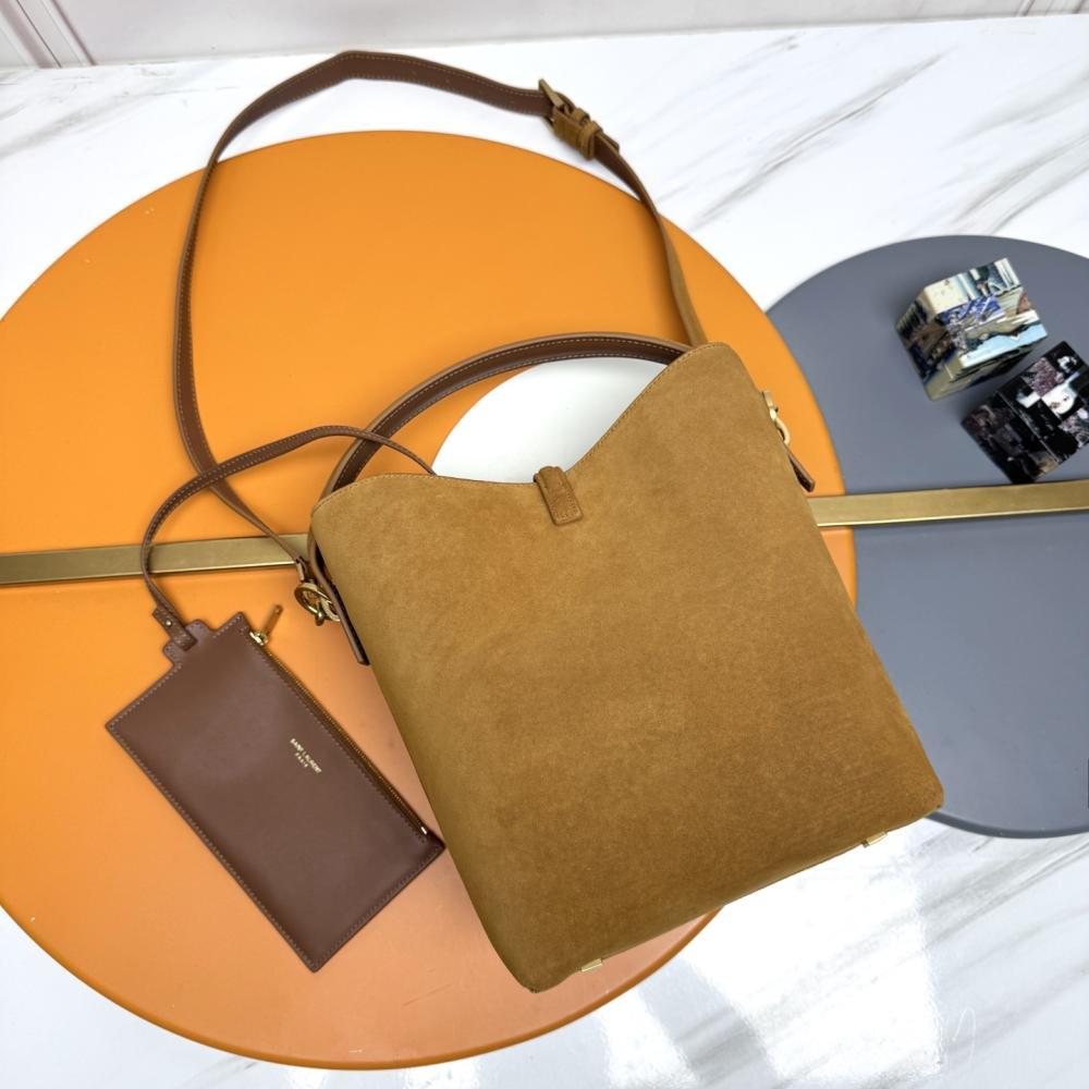 Classic Suede Bucket Bag