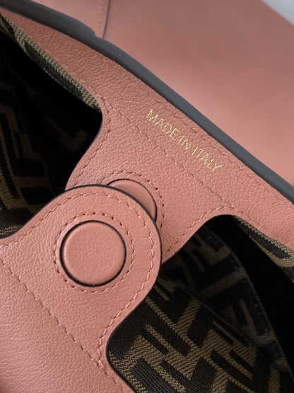 Leather Top Handle Bag