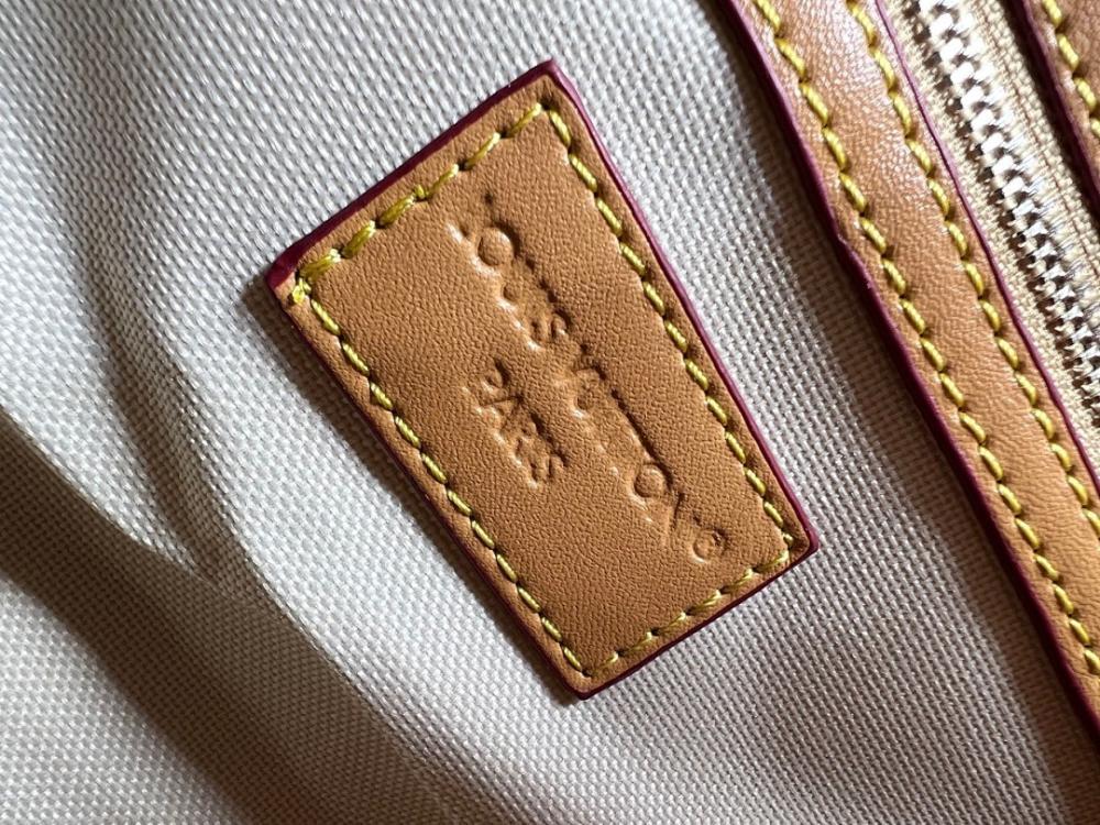 Keepall Monogram Leather Travel Bag