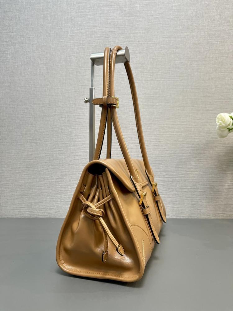 Classic Leather Top Handle Bag