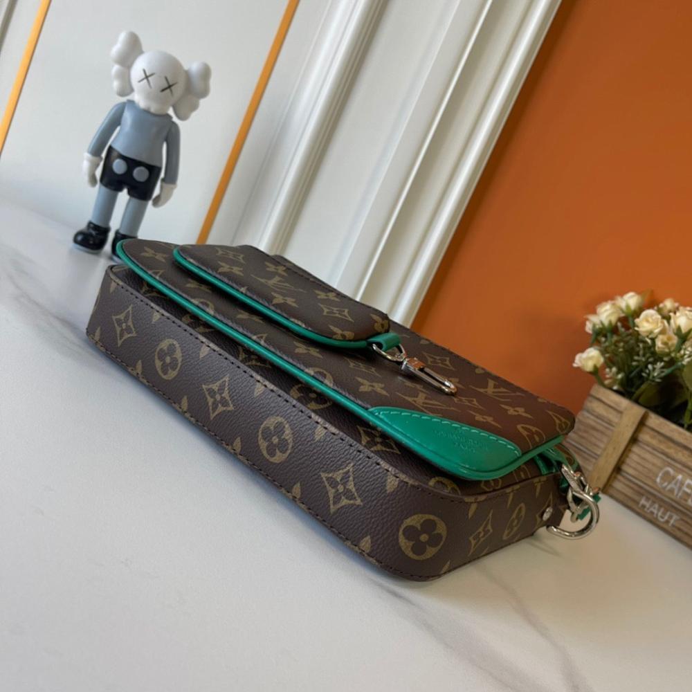 Modern Luxury Monogram Shoulder Bag