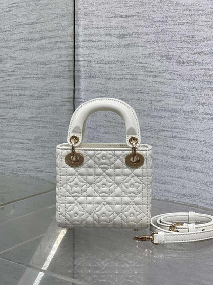 Classic Leather Top Handle Bag